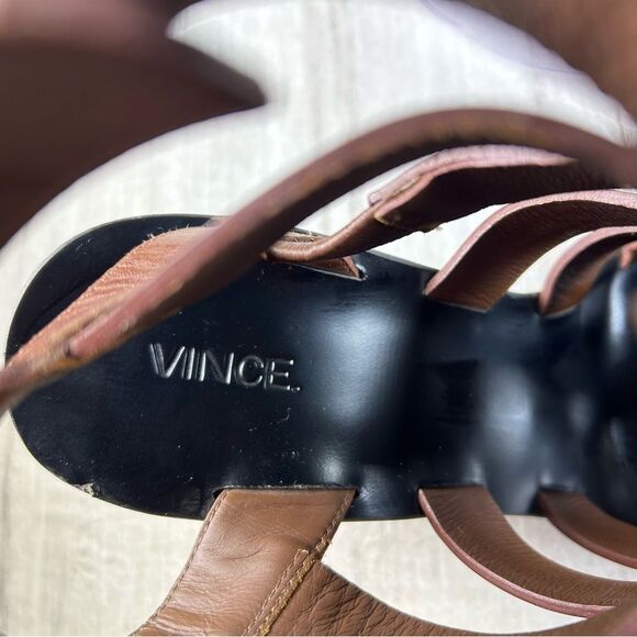 Vince Nicolette Chunky Heel Sandal Platform Gladiator Strap Shoe Women’s Size 10 - Picture 10 of 10